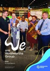 woolworths group limited annual report